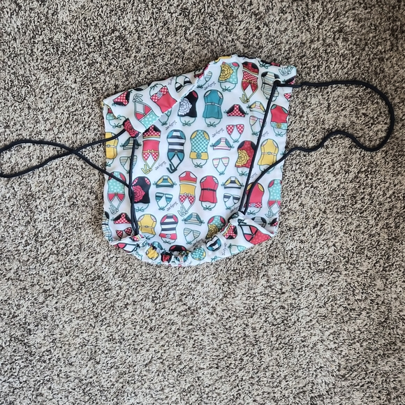 Thirty-One Colorful Patterned Backpack - Picture 4 of 4